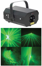 Laser lighting effect